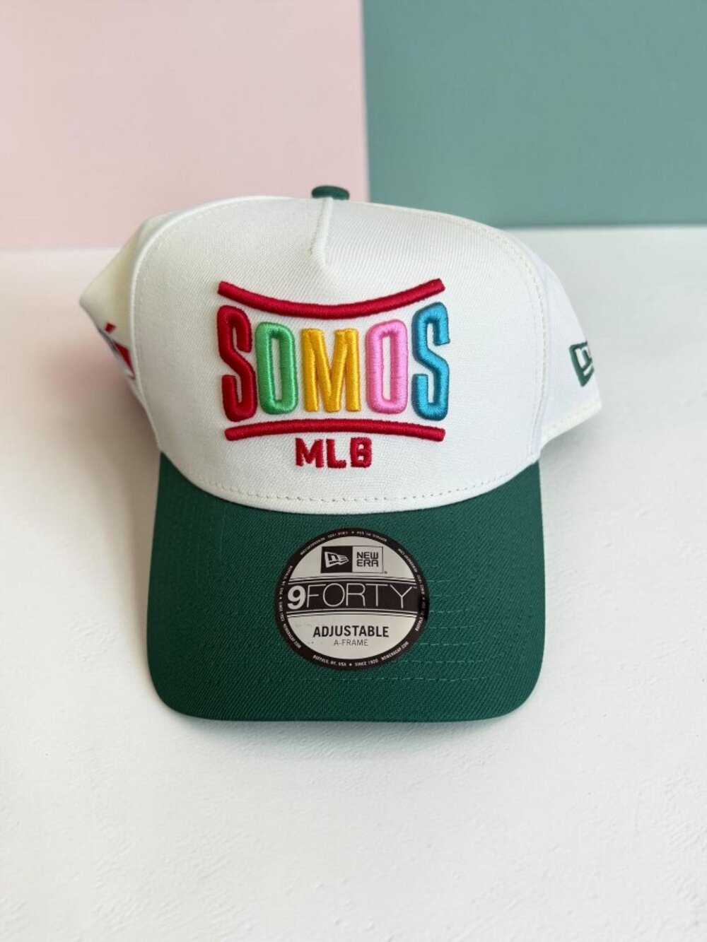MLB Somos Multicolor Baseball Hat Cap NEW NWOT
